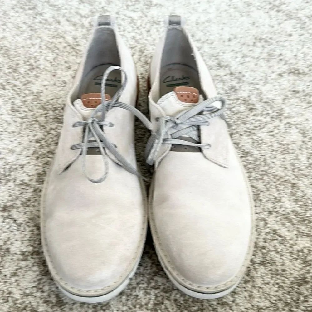 Clark’s Collection Nubuck Leather Golf String-Up Men’s Shoes 12